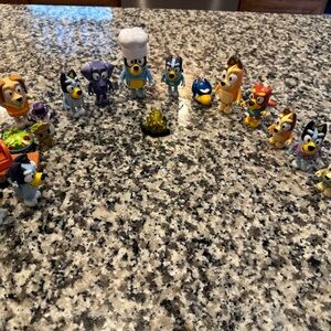 20 pieces of Bluey Colorful Cartoon Character Figurines Set